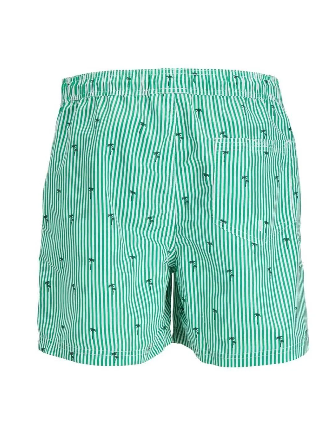 Bañador Jack&Jones Fiji rayas verdes regular de hombre