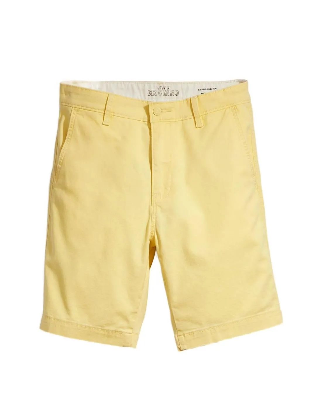 Bermuda Levi´s chino slim amarillo tapered de hombre