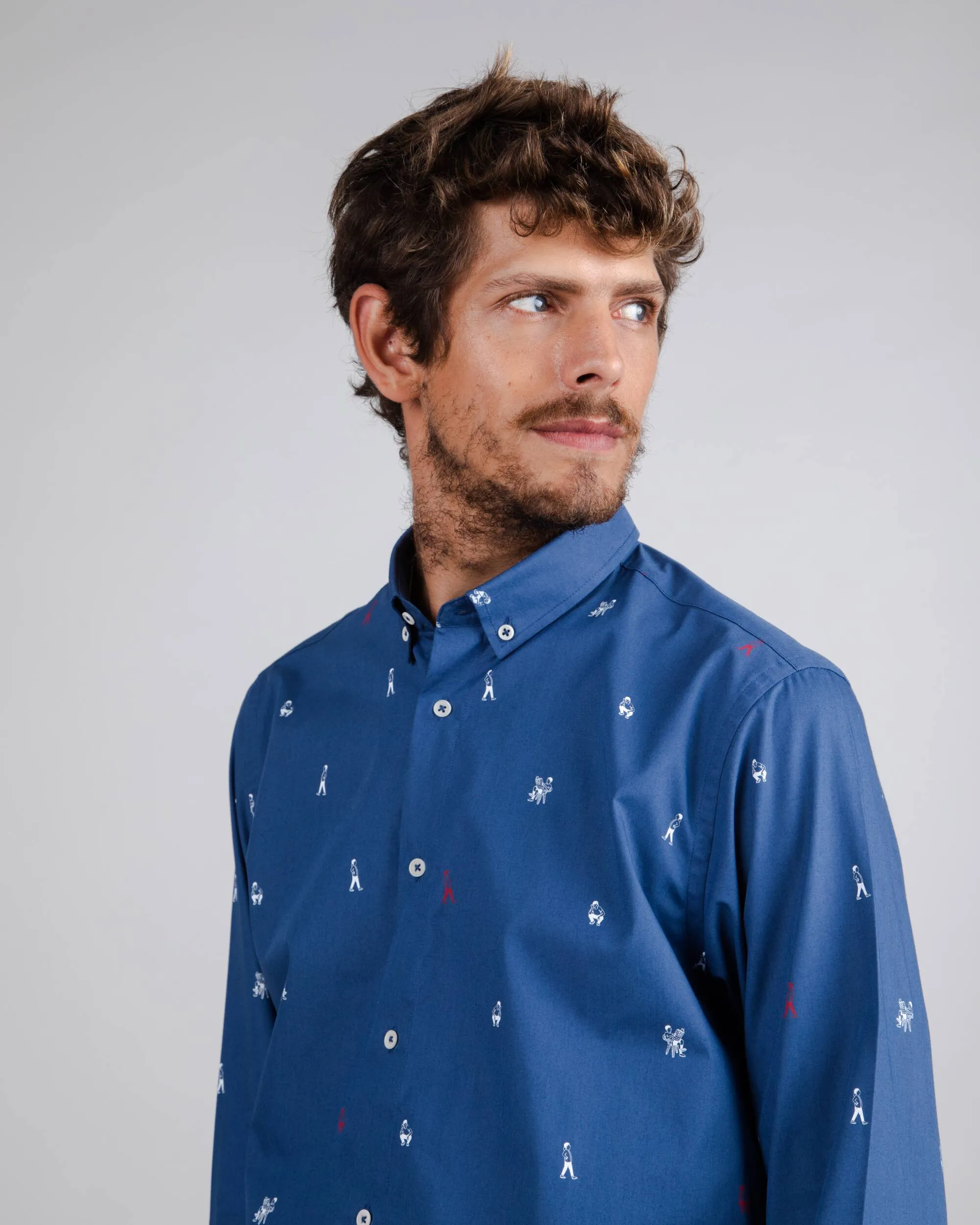 Camisa Estampada Akito Walking