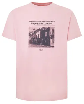 CAMISETA ESTAMPADA FIT REGULAR HOMBRE PEPE JEANS