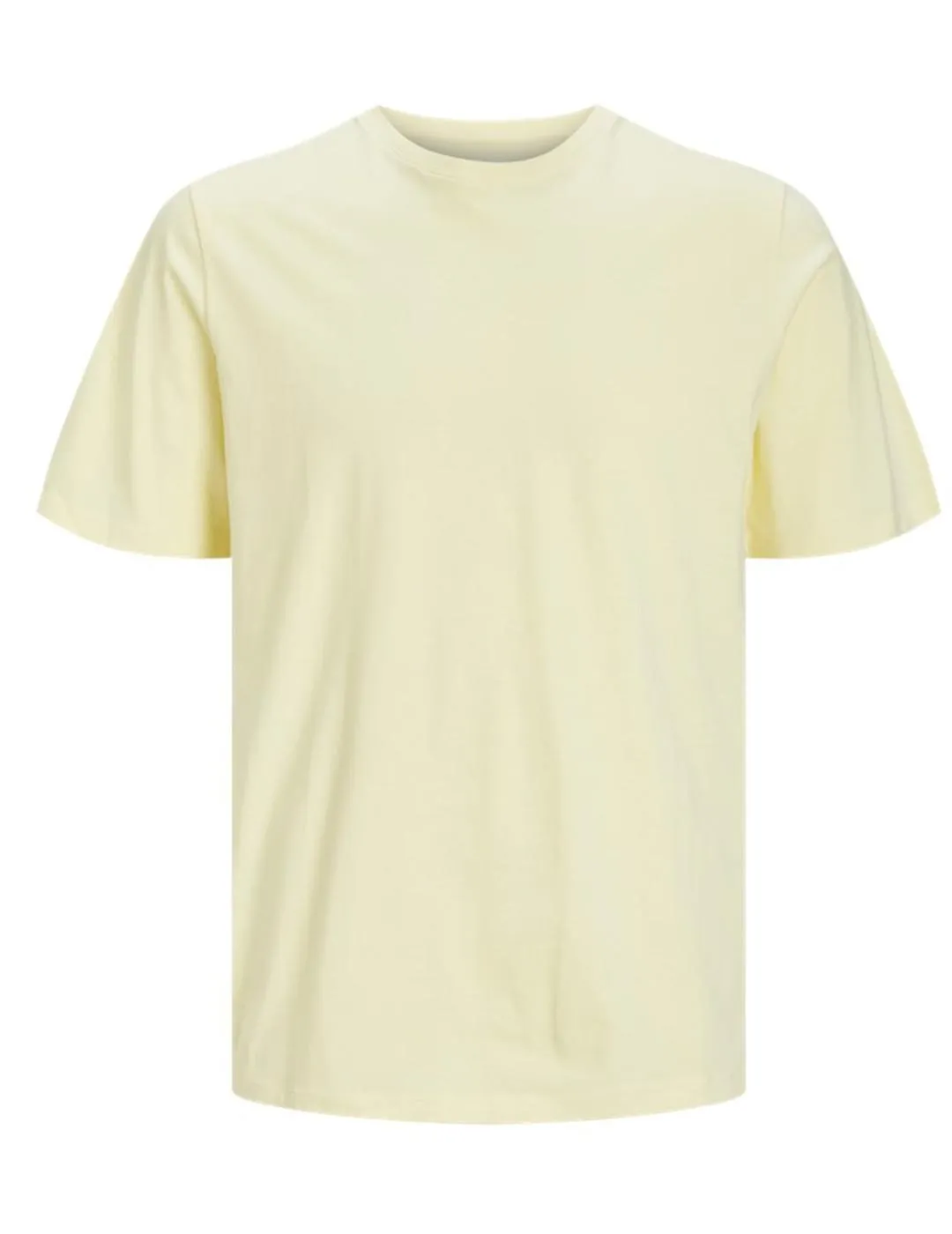 Camiseta Jack&Jones Organic amarilla manga corta de hombre