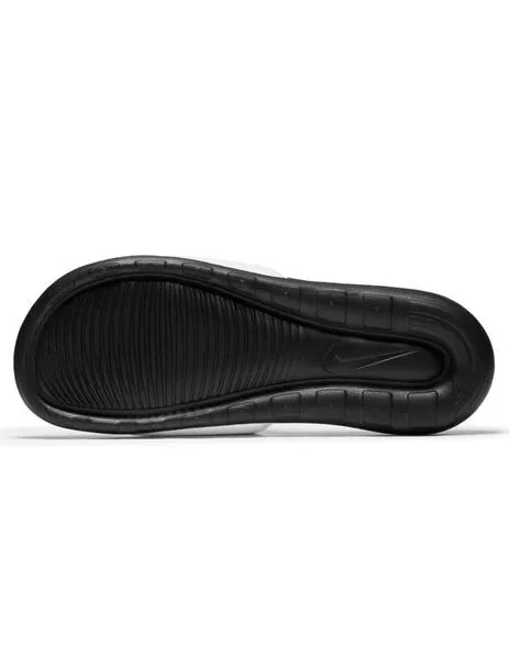 chanclas nike victori one blanco negro de hombre.