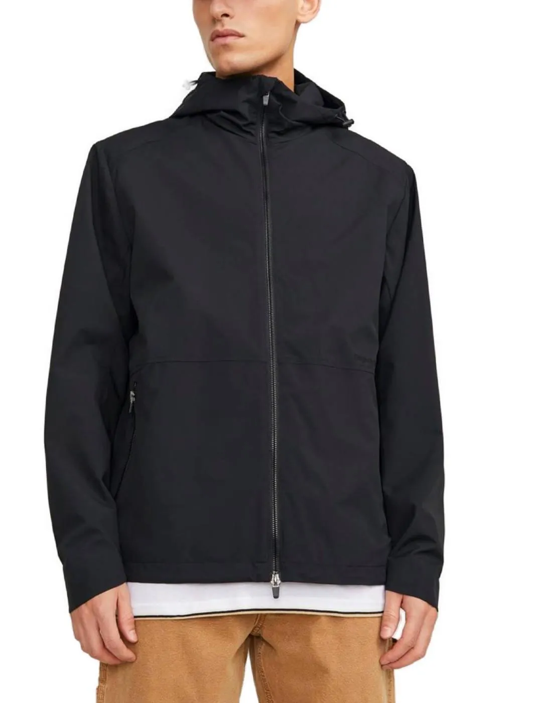 Chaqueta cortavientos Jack&Jones Esterbro negro para hombre