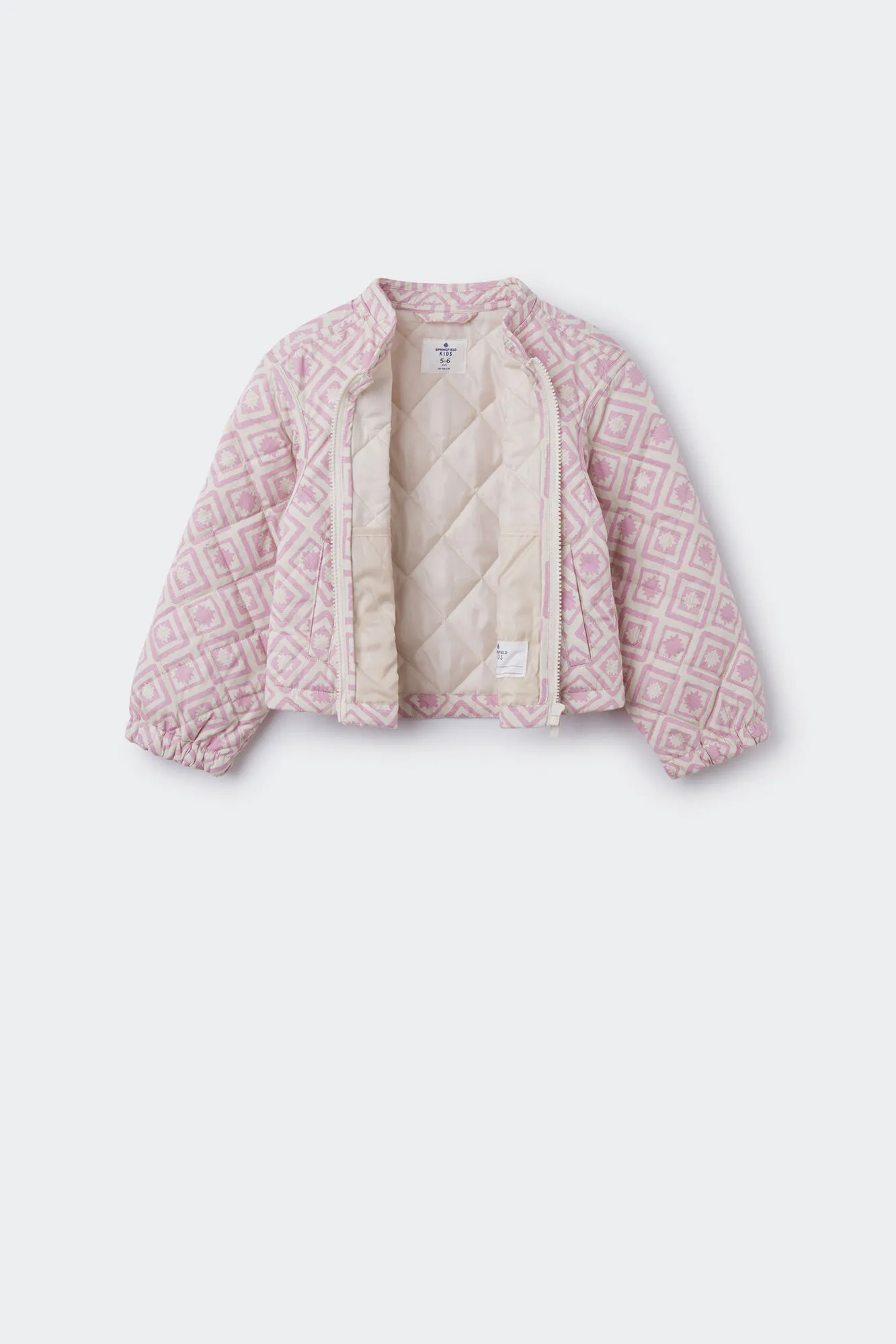 Chaqueta estampada niña