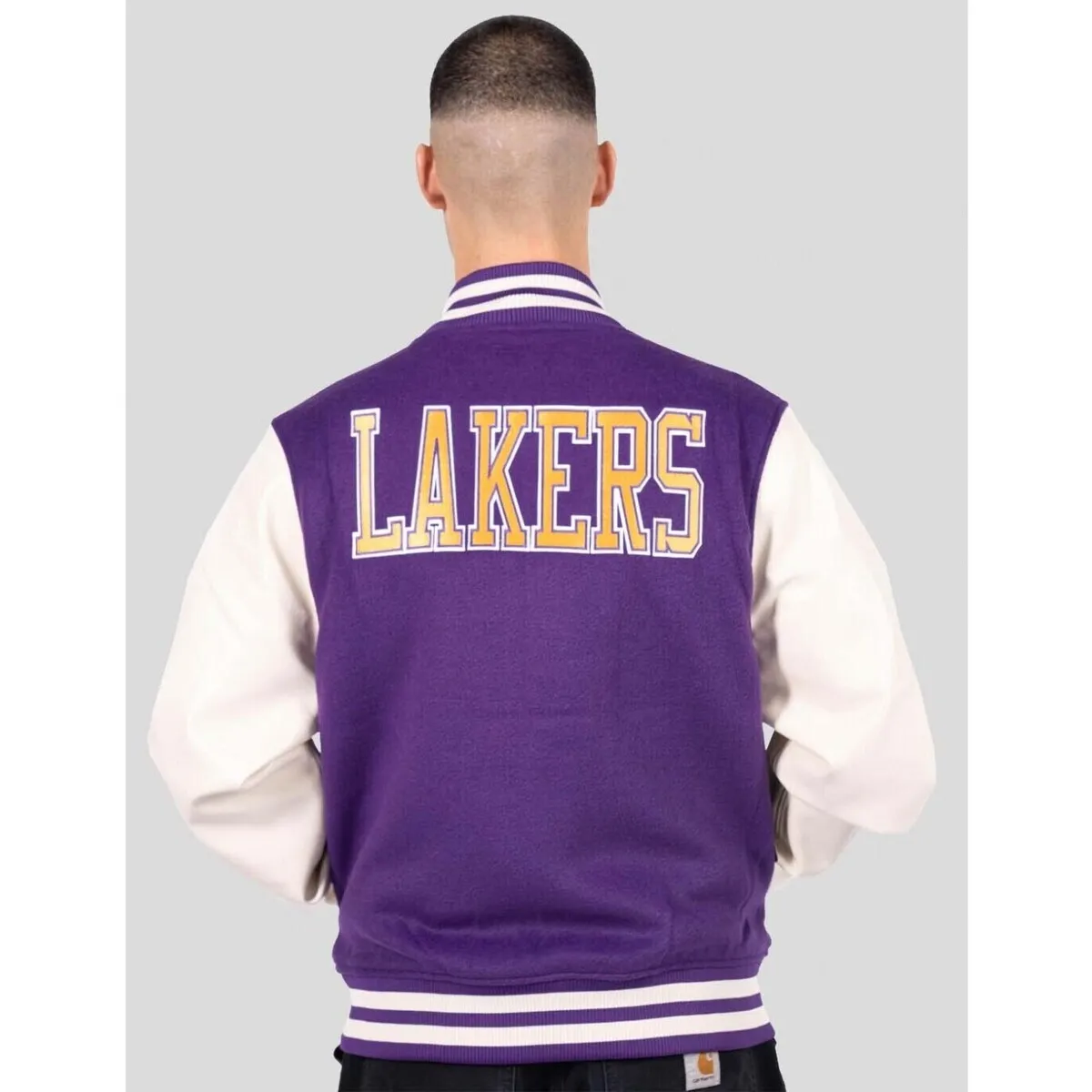 CHAQUETA  NBA VARSITY JACKET - LA LAKERS  PURPLE