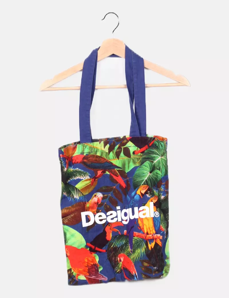 Desigual Tote bag estampada