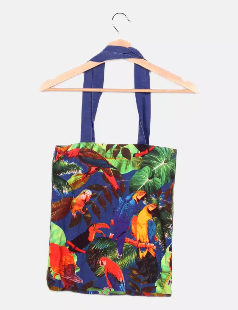 Desigual Tote bag estampada