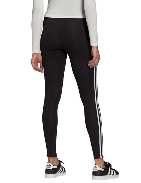 mallas adidas 3-str tight negro de mujer.