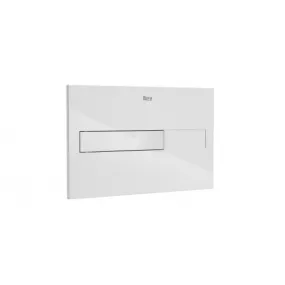 PL2 SINGLE (ONE) Placa de accionamiento con descarga única IN-WALL - ROCA