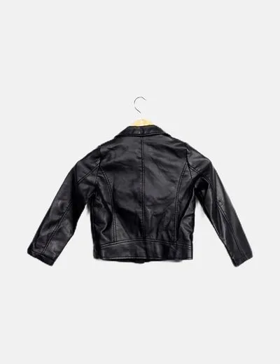 Primark Biker básica negra