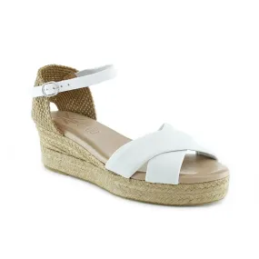 Sandalias de mujer Cokketta 391-D Blanco.