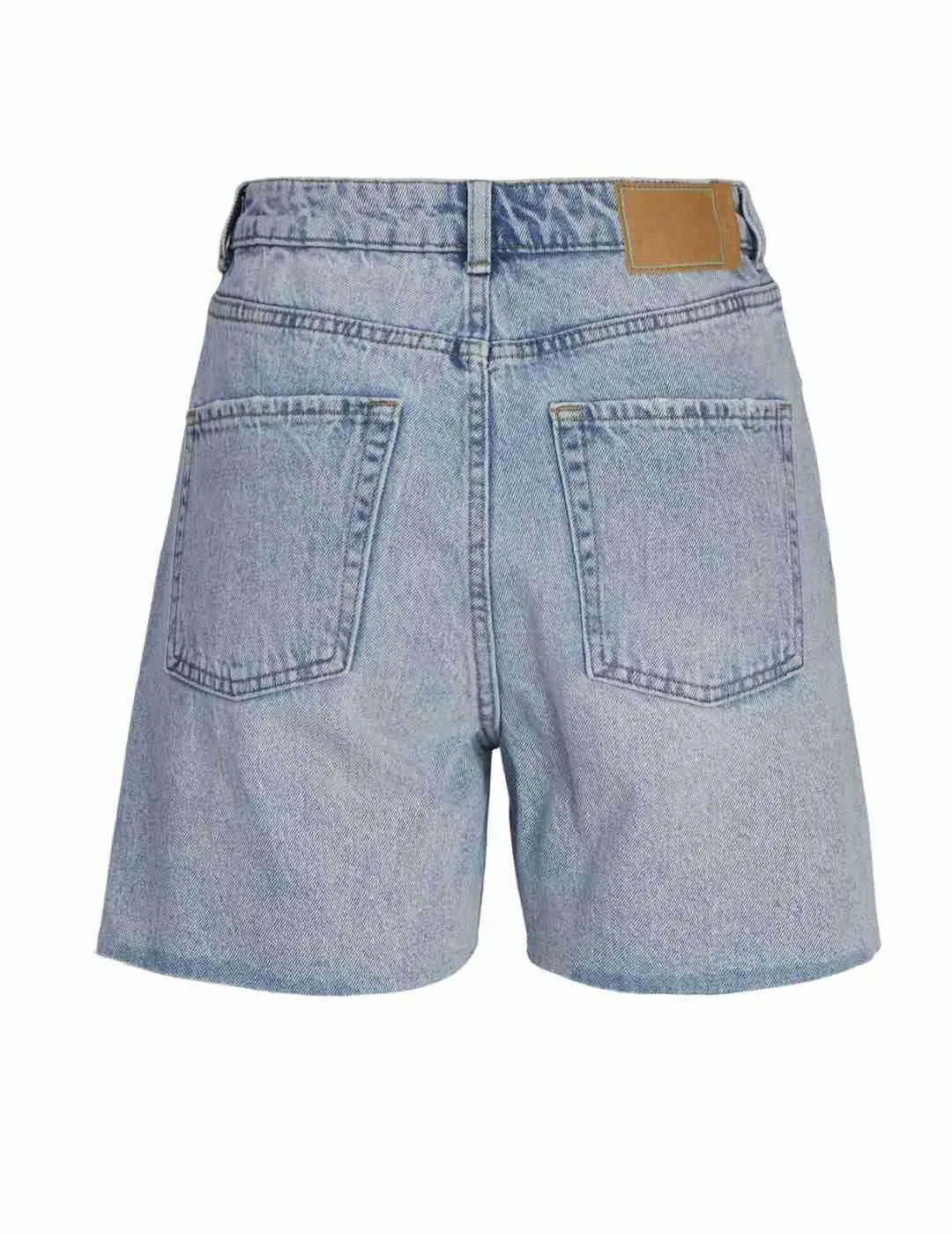 Short JJXX Aura denim azul claro rotos straight de mujer