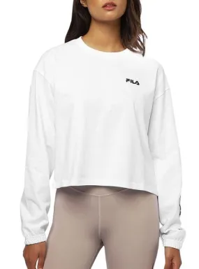 sudadera fila calandra blanco para mujer