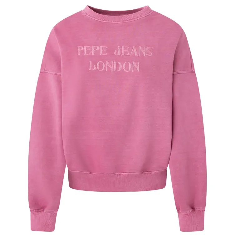 SUDADERA LOGO BORDADO MUJER PEPE JEANS