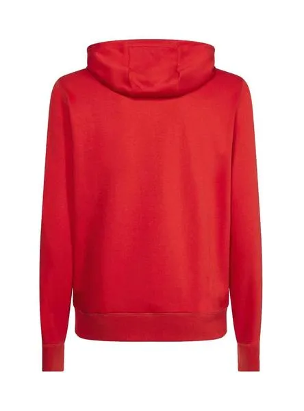 sudadera tommy hilfiger luxury artwork rojo hombre