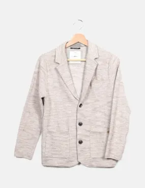 Zara Blazer básica gris