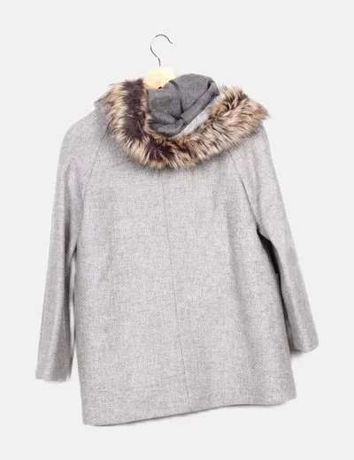 Zara Trenca gris básica